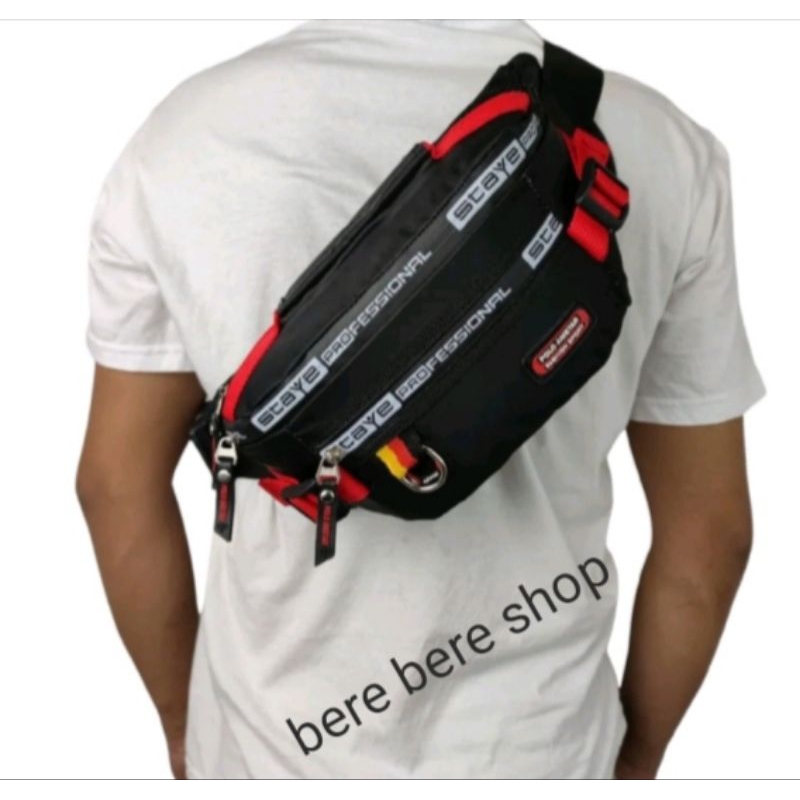 tas pinggang pria anti air