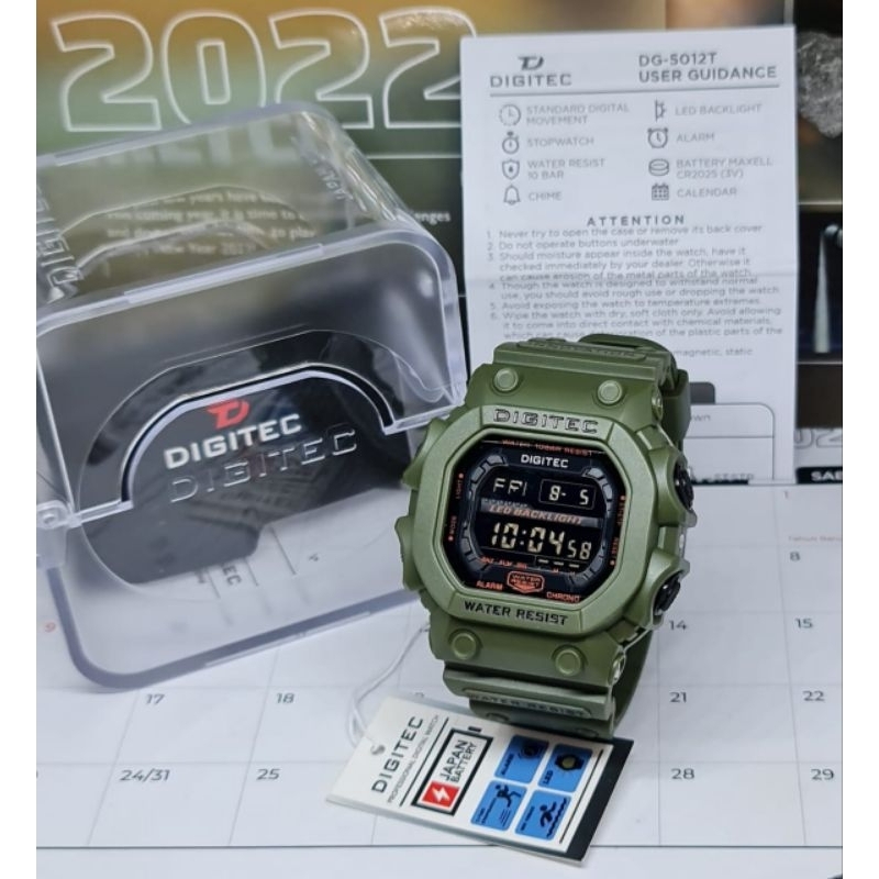 Jam tangan Digitec monster DS5012T digital