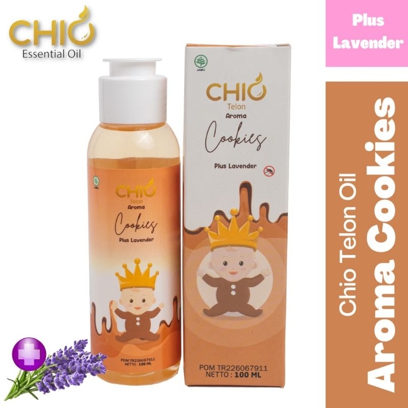 CHIO AROMATIC TELON OIL Lavender 100ml / minyak telon bayi aromatik