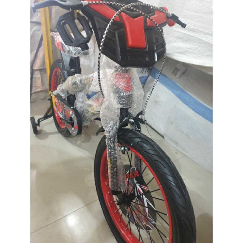 Sepeda Anak Sepeda BMX 18 inch ATLANTIS ( TRANSFORMER ) ( BAN JUMBO )