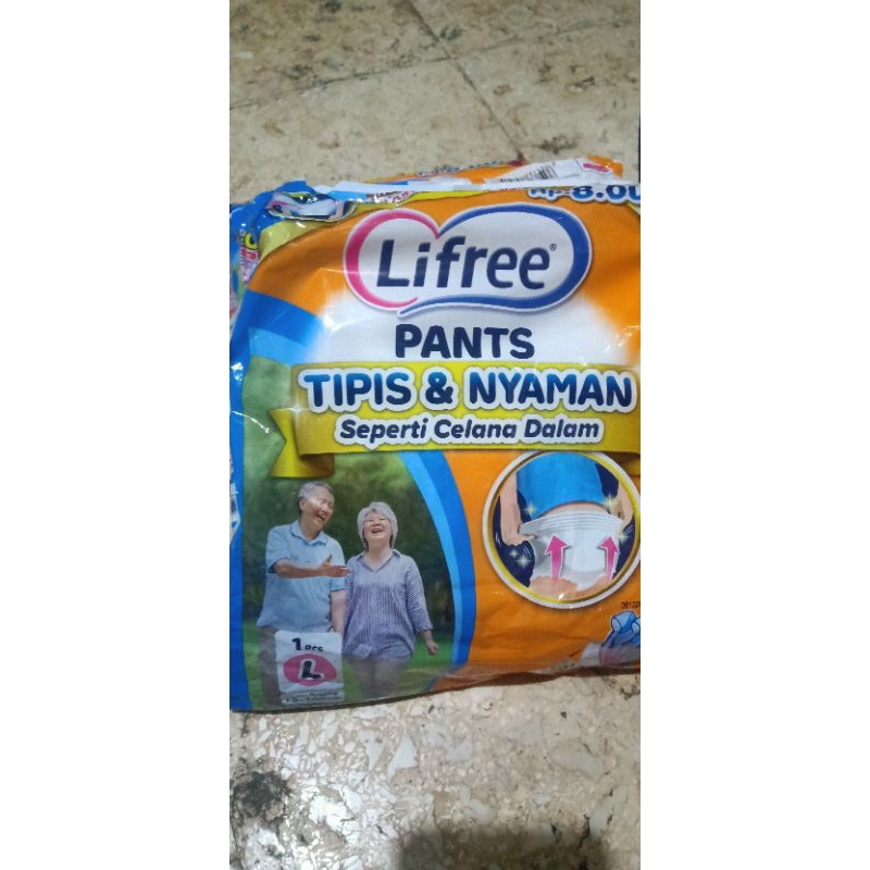 Lifree Popok Celana Dewasa ukuran L