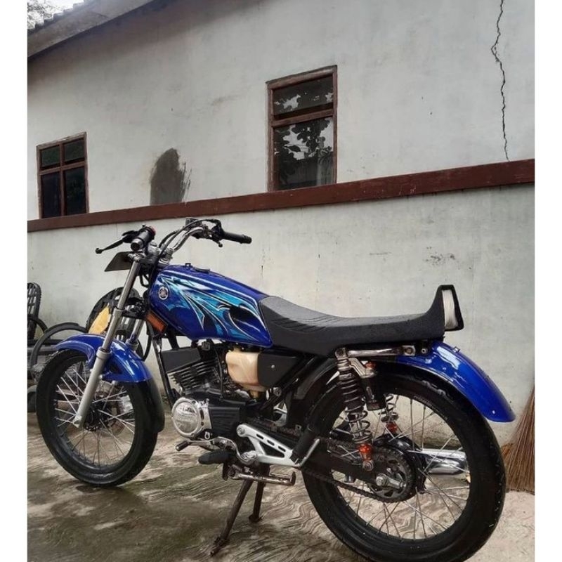 STRIPING ORI YAMAHA RX KING 2006 biru LIS STICKER DECAL RX KING STANDAR RX KING 2006