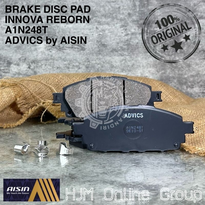 BRAKE DISC PAD - KAMPAS REM DEPAN INNOVA REBORN / VENTURER ADVICS by AISIN