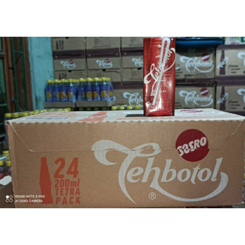 

teh botol kotak sosro 200ml