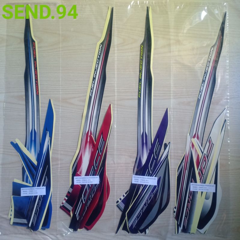 striping sticker Yamaha FORCE 2013