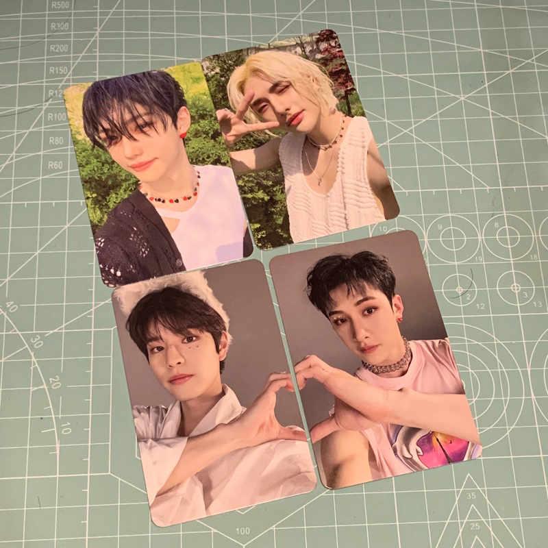 PC PHOTOCARD HYUNJIN FELIX BANGCHAN SEUNGMIN T CRUSH HEART MAXIDENT STRAYKIDS STRAY KIDS