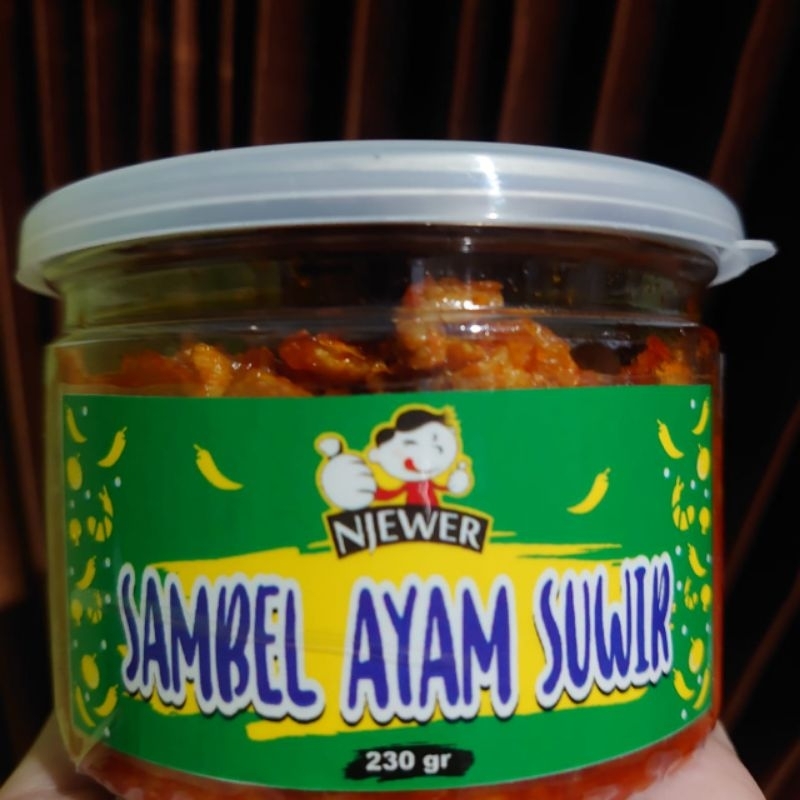 

Sambel Ayam Suwir Njewer [230gram] kediri FULL AYAM MURAH