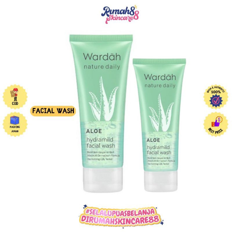 WARDAH Nature Daily Aloe Hydramild Facial Wash