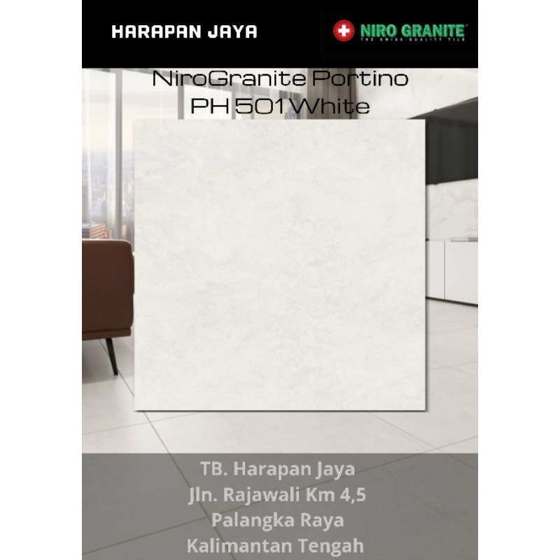 Niro Granite Portino PH 501 White 60x60