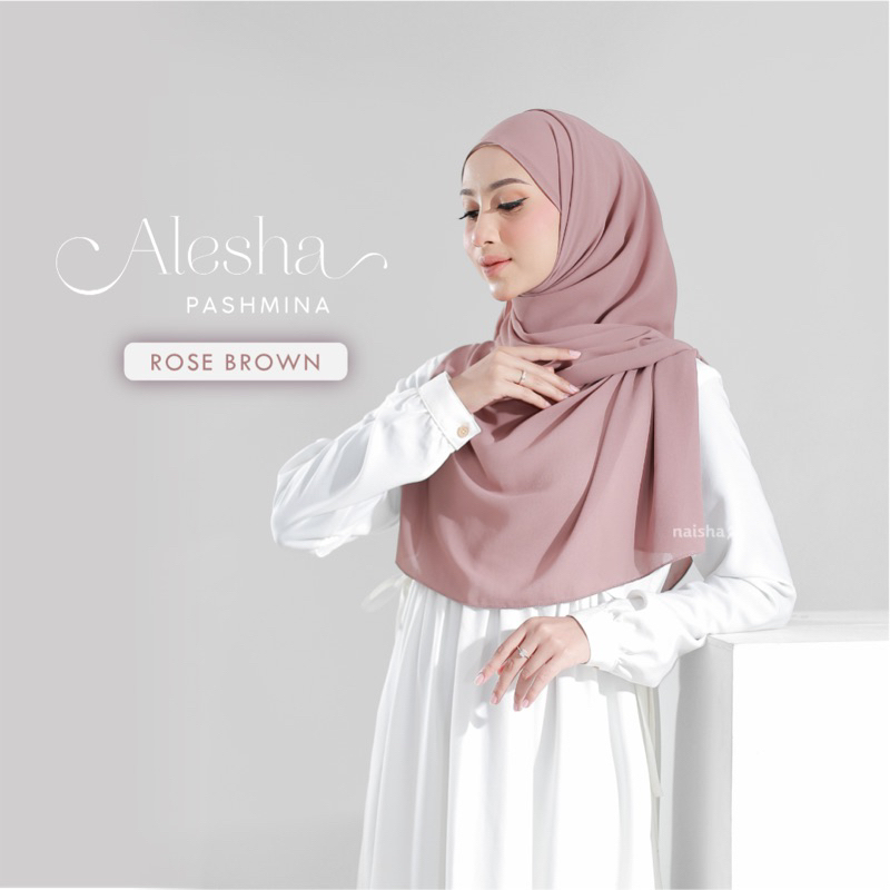 Alesha pashmina hijab jilbab wanita muslim