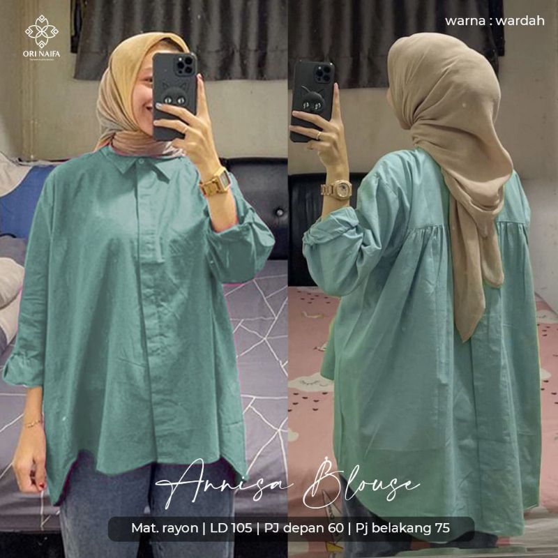 Blouse /kemeja casual /blouse wanita / Annisa Blouse