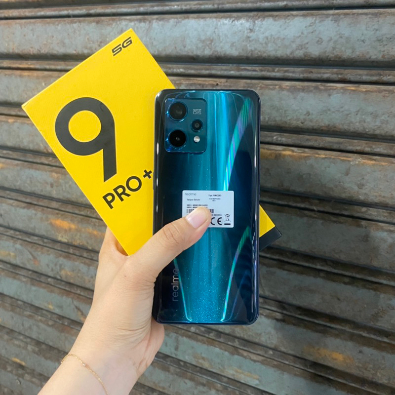 Realme 9 Pro+ 8/256gb Second Bekas Pakai Normal Fullset Original Resmi