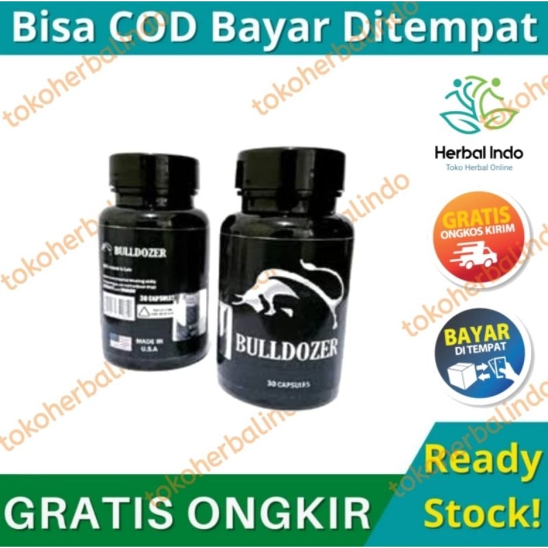 BULLDOZER Obat Pria Dewasa Kuat Tahan Lama Herbal Asli Original
