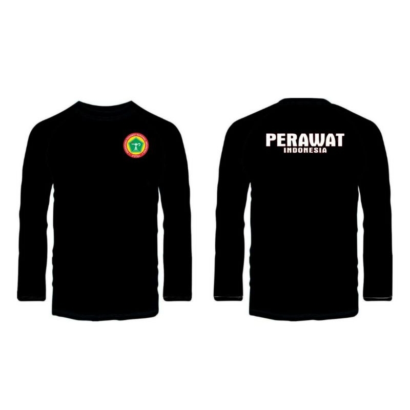 KAOS TANGAN PANJANG PERAWAT INDONESIA KAOS PERAWAT