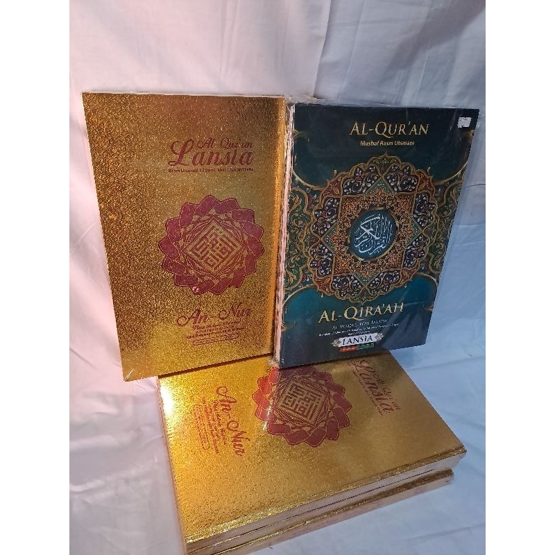 Al Quran Jumbo Lansia NON TERJEMAH uk 30x43 Tulisan Besar 15 Baris.