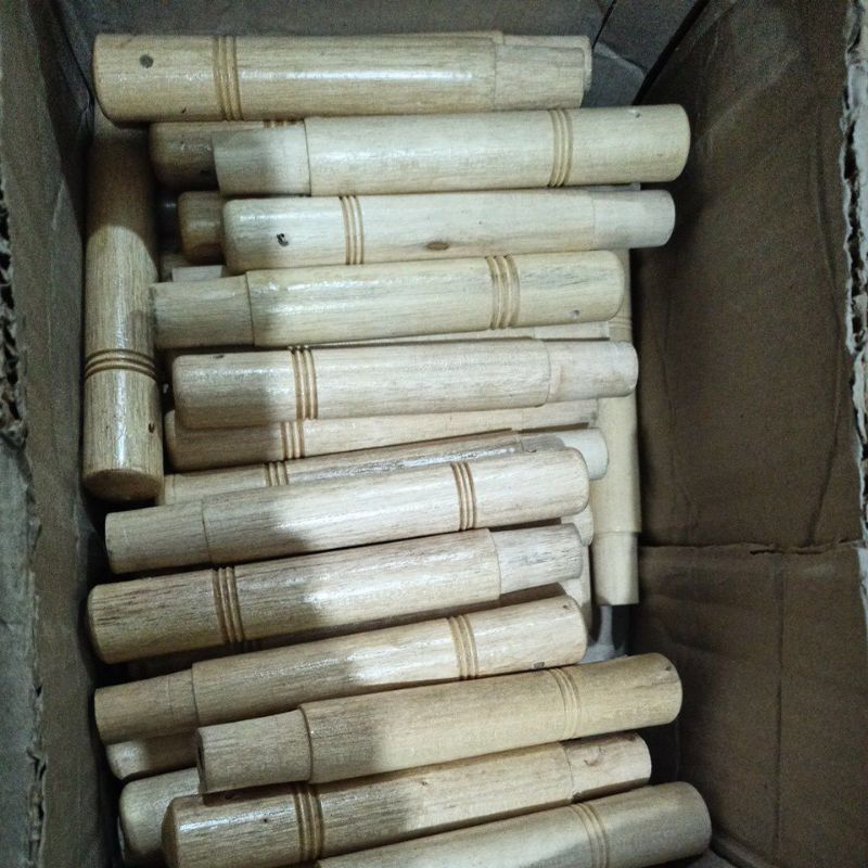 Bubutan gagang kayu - gagang panci - handle kayu multiguna / handle perabot / kayu bubut / pegangan 