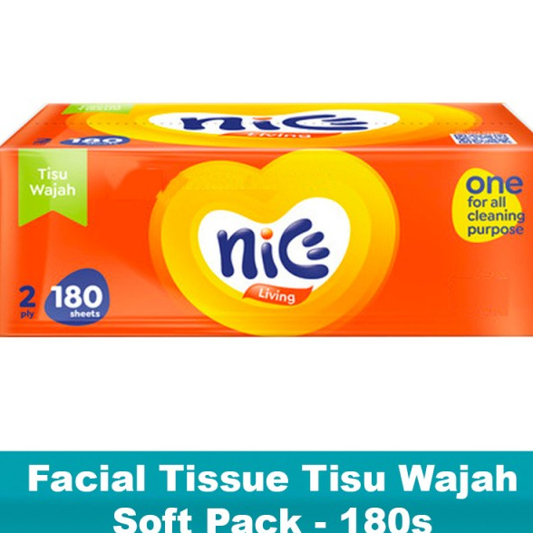 TISSUE JOLLY 250 SHEET NICE 180 SHEET PASEO 200'S NICE TISU TOILET 1 ROLL