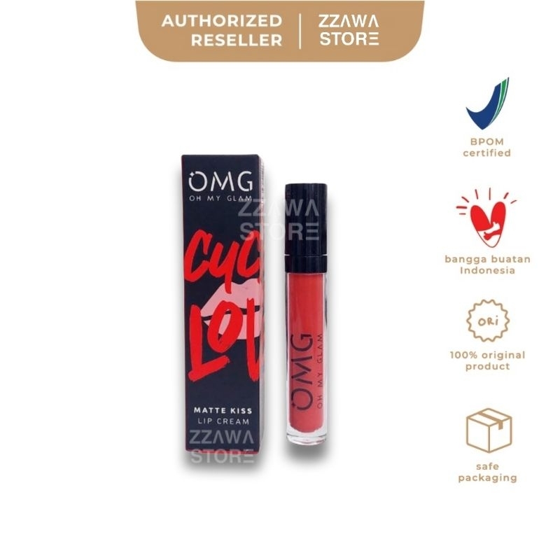 OMG Oh My Glam Lip Cream Cycle Of Love New Edition