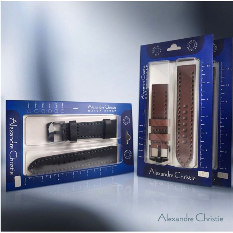 STRAP KULIT ORIGINAL ALEXANDRE CHRISTIE TALI JAM ALEXANDRE CHRISTIE TALI JAM AC TALI KULIT AC