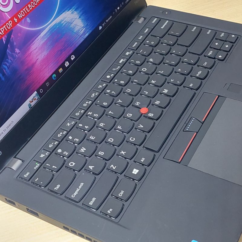 Lenovo T460s Intel Core i5-6300U Ram 8GB/256GB 14&quot; Touchscreen Win 10 Siap Pakai Dan Berkualitas