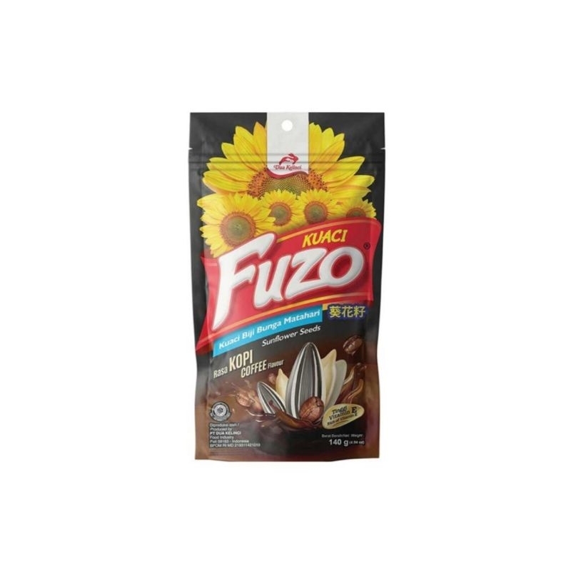 

Dua Kelinci Fuzo Kuaci Biji Bunga Matahari Coffee 140g