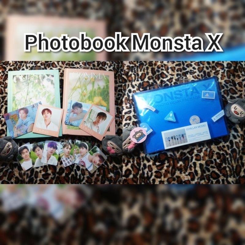 PhotoBook Monsta X Xiesta Comma Chillax Monstax