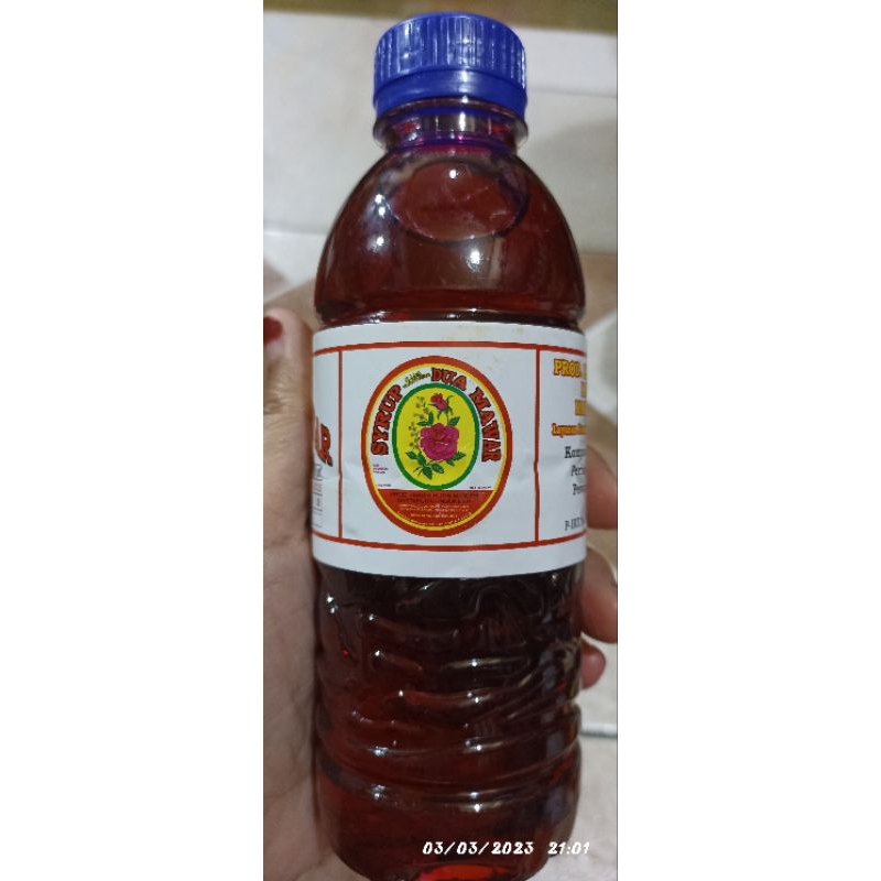 

SYRUP cap DUA MAWAR ukuran kecil / sirup