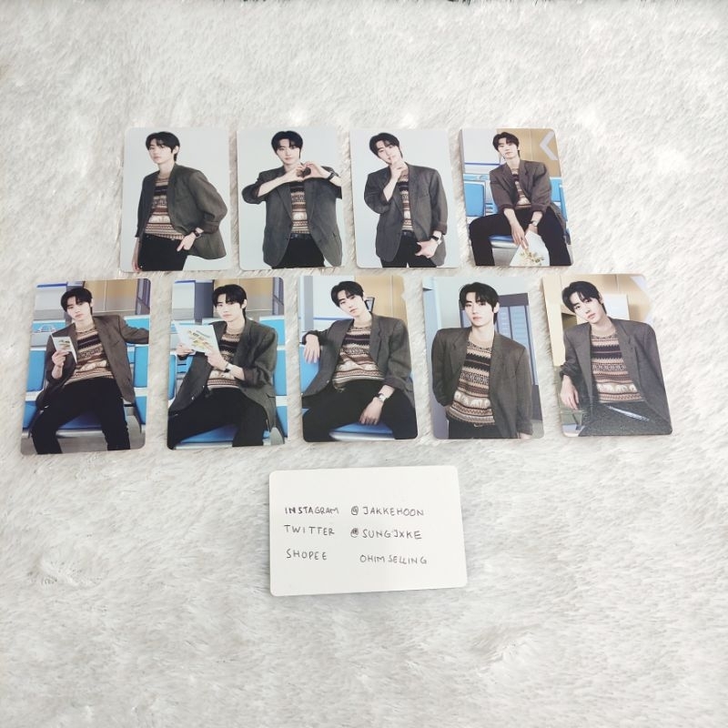 trading card sunghoon set en-connect : companion enhypen