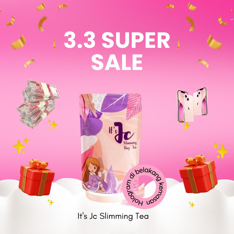 ITS JC SLIMMING TEA | TEH DIET PELANGSING HERBAL - OBAT DIET HERBAL ALAMI