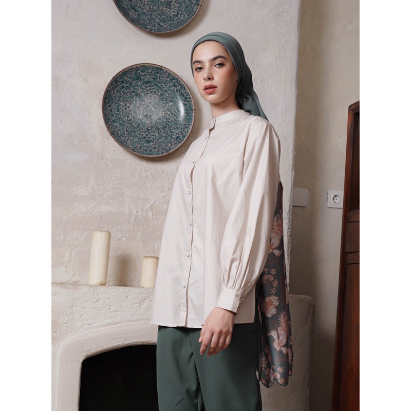 Khawla Top Beige Aleza Label