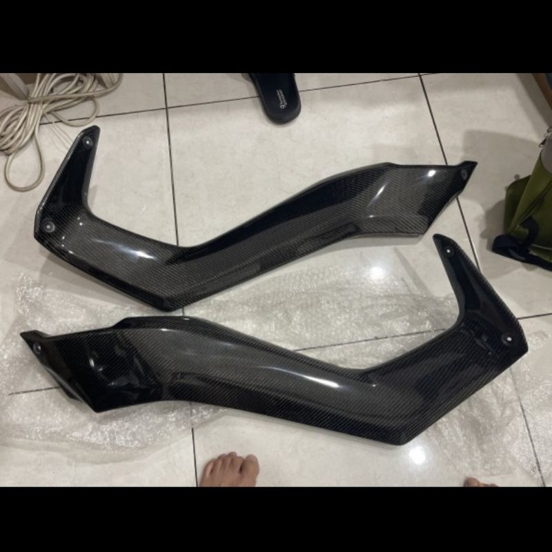 Cover Side Deltabox Body Samping Kanan Kiri Carbon Kevlar Yamaha Nmax 155 Old 2DP-F1731-00 2DP-F1741