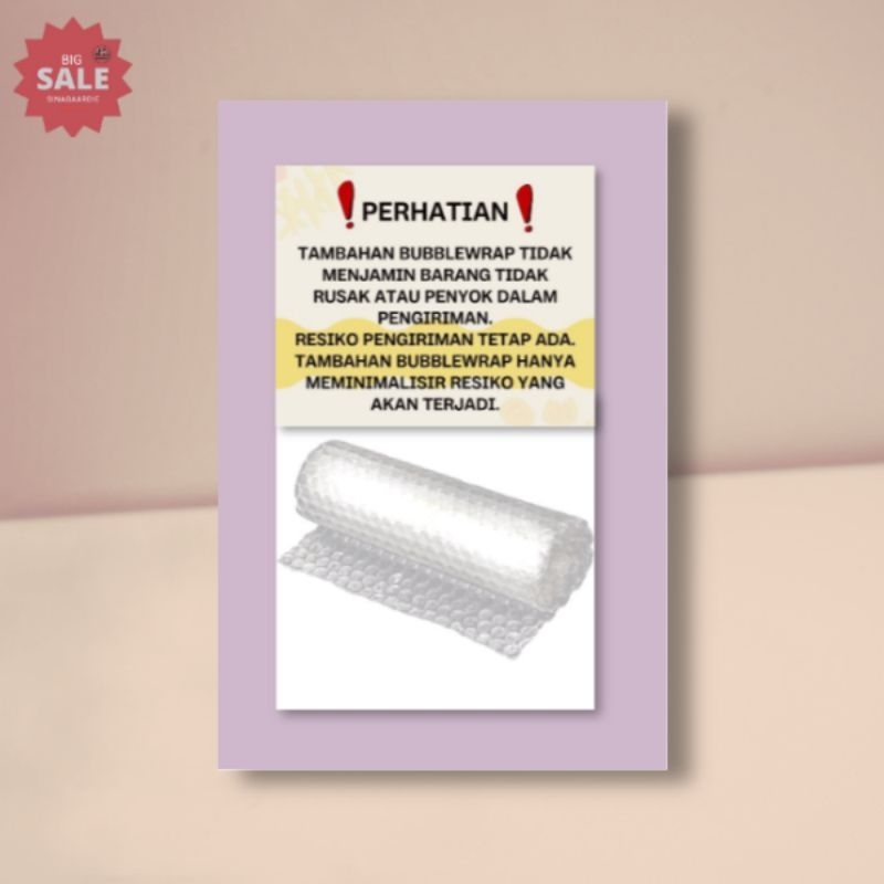 

BUBBLE WRAP PENGAMAN PENGIRIMAN PRODUK