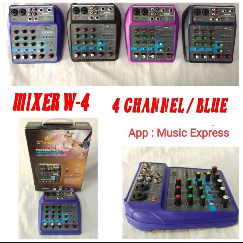 Mixer 4 Channel mini