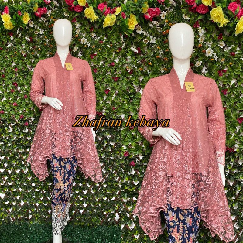 KEBAYA BRUKAT MODERN MELAYU MODEL BUSUI