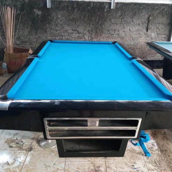 Meja Billiard 9ft Murrey Black widow Second Rekondisi Mulus meja billiar Blackwidow murrey 9 ft biliard biliar