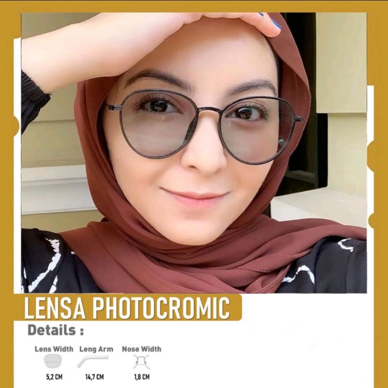 KACAMATA LENTUR 2190 | Kacamata Wizard Photocromic antiradiasi blue light progresif kacamata baca