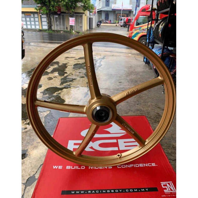 velg veleg pelek RCB depan jupiter vega sp 522 17 x 140 set bearing pnp honda gl, mp, tiger