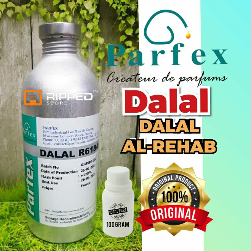 (100) BIBIT PARFUM MURNI DALAL AL REHAB BY PARFEX ORIGINAL