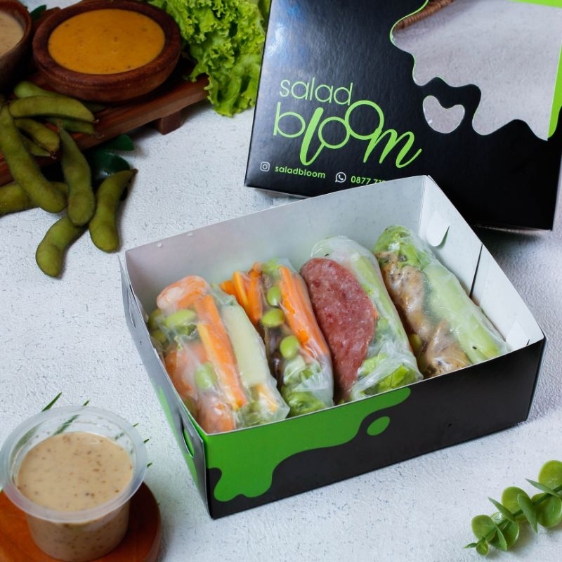 

Salad sayur wrap mix - 4 rolls