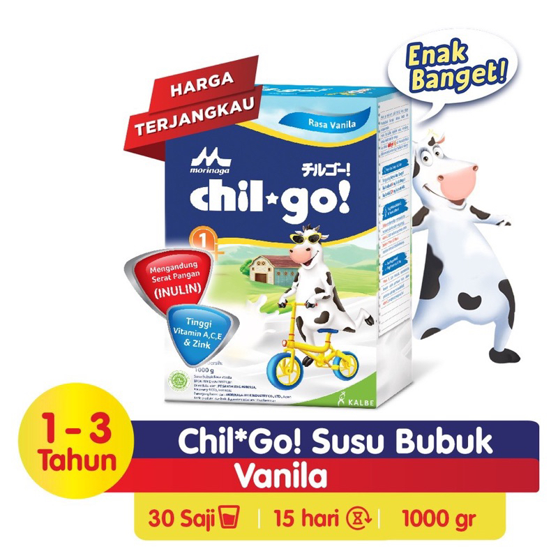 

Chil Go 1+ Vanila & Madu 950gr