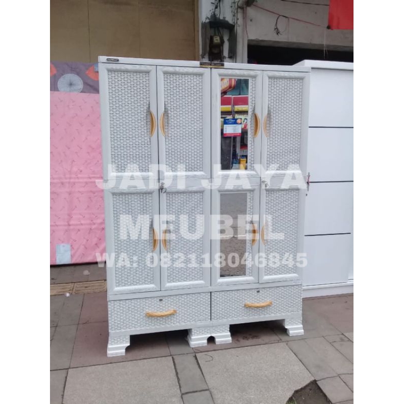 Lemari Pakaian Napolly Plastik Cabro 466.2DK