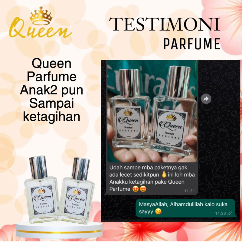 BISA (COD) QUEEN PARFUME PREMIUM 30ML