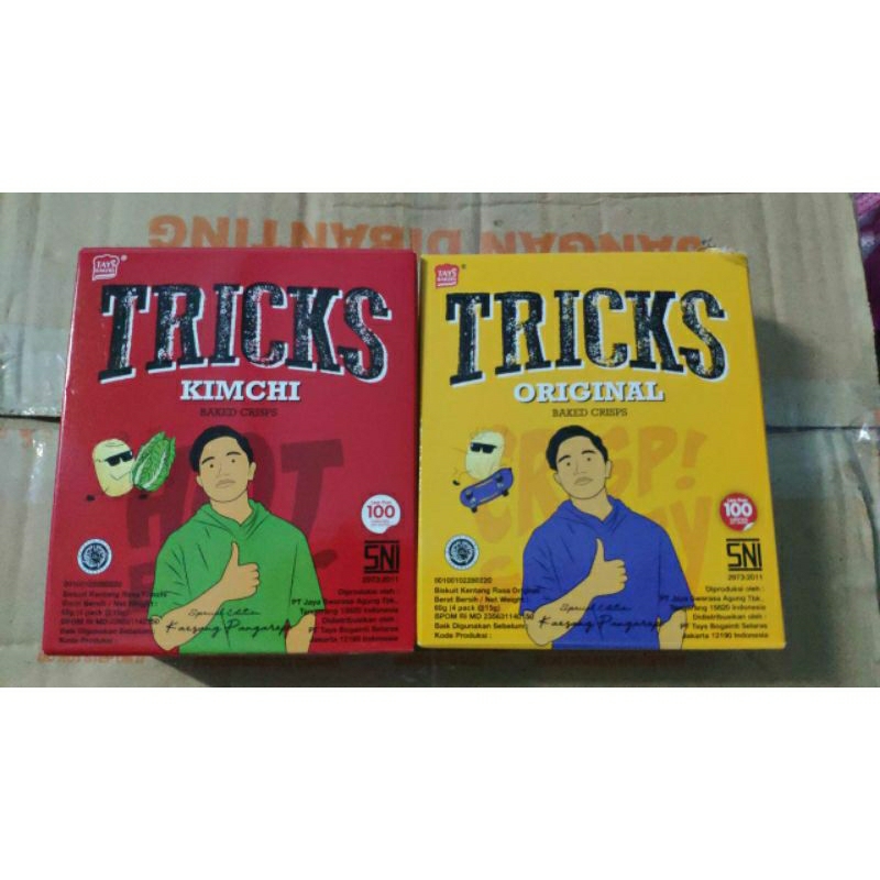 

TRICKS BAKED CRISPS BISKUIT KENTANG