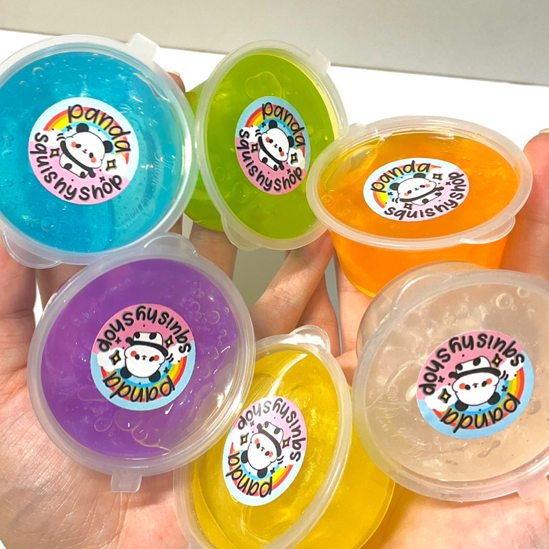 Metalic slime by pandasquishyshop/mainan slime/slime warna warni / slime rainbow/ slime pelangi / slime metalic/ clear slime / mainan anak / hadiah / hampers/ gift / hampers anak / hadiah ulang tahun /hampers ulang tahun/ hadiah anak/birthday gift