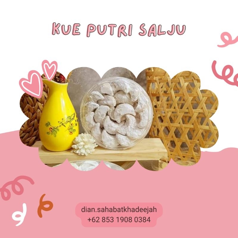 

KUE PUTRI SALJU - KUE KERING - KUE LEBARAN