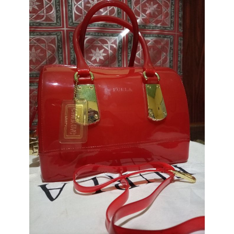 preloved Furla jelly candy