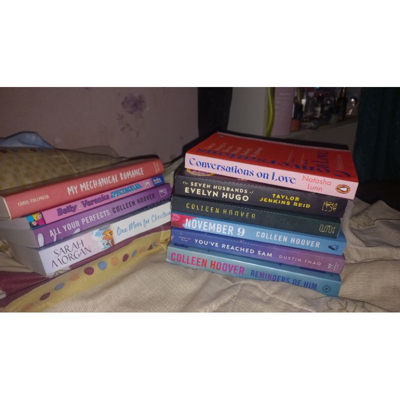 WTS NEW PRELOVED ENGLISH BOOK, NOVEMBER 9, REMINDERS OF HIM, ALL YOUR PERFECTS, MY MECHANICAL