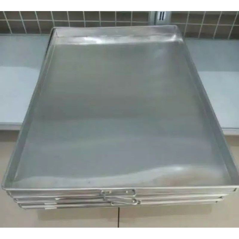 Loyang Kue Kering Besar 45 x 35 CM / Tatakan Kue Nastar Oven Gas / Loyang Kue Persegi Besar