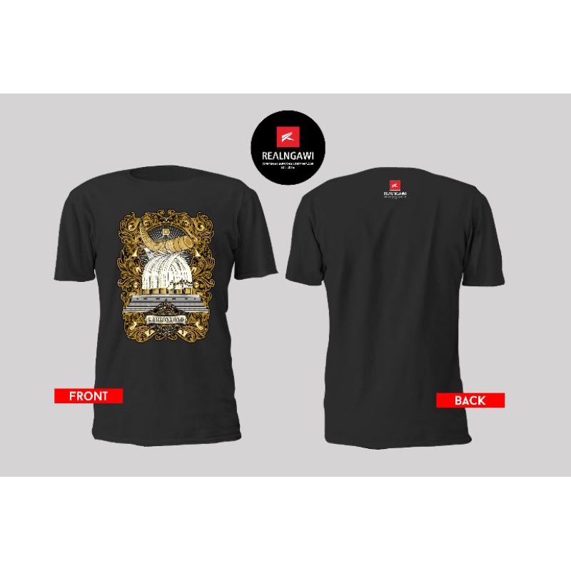 Kartonyono ngawi frame vintage - kaos ngawi - realngawi