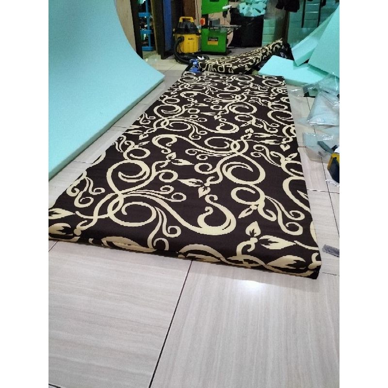 busa kursi kayu ukuran 170x50x5cm